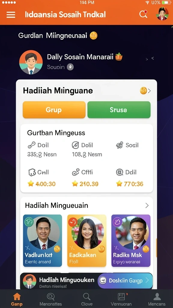 Tampilan antarmuka yang menarik dan mudah digunakan.