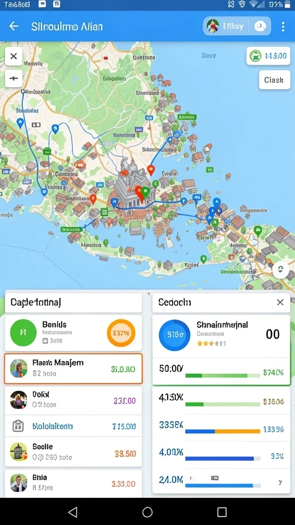 Interaksi menarik antar karakter dalam game.
