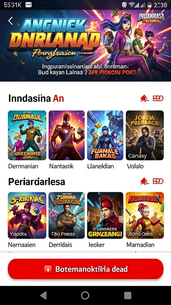 Karakter yang unik dengan kemampuan spesial.