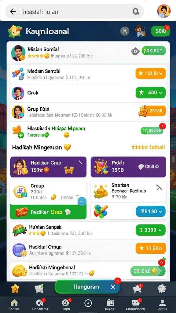 Tampilan grafis yang memukau dan animasi halus.