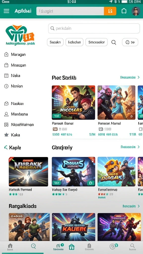 Hadiah menarik menunggu setiap pemain di setiap level.