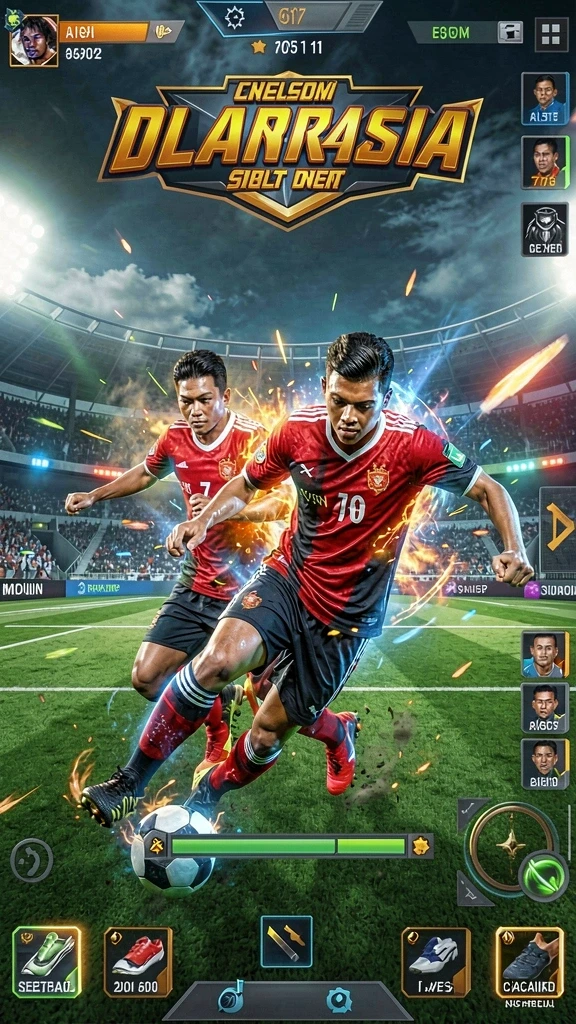 Mode multiplayer dengan pemain dari seluruh dunia.