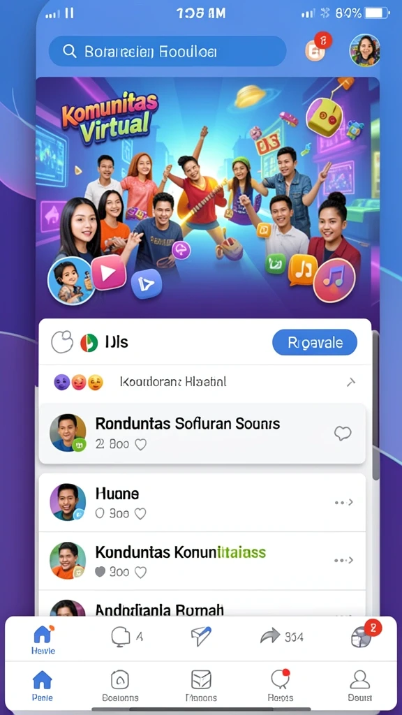 Tampilan antarmuka yang ramah pengguna dan menarik.