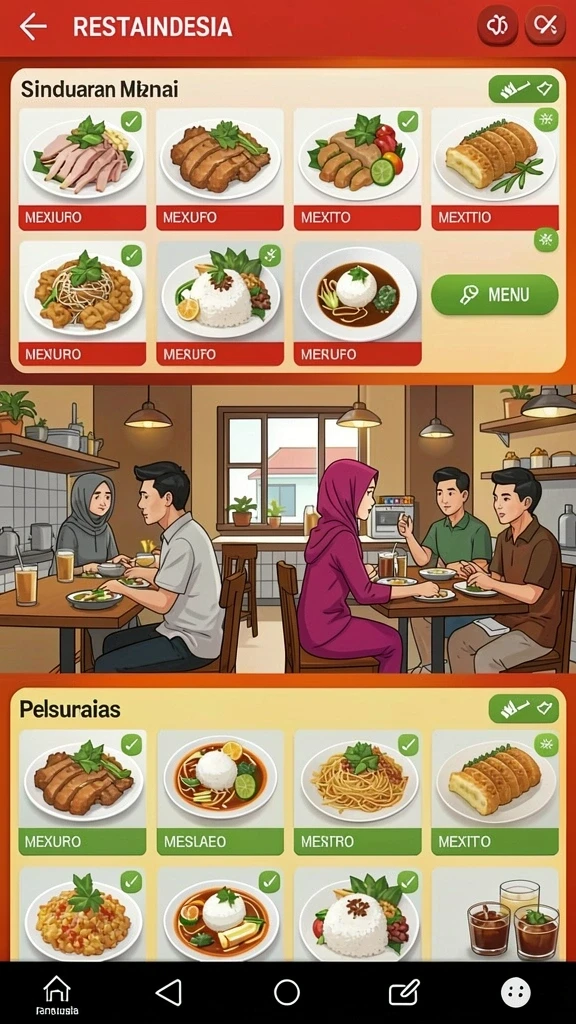 Tampilan antarmuka utama BENGKEL69 yang menarik.