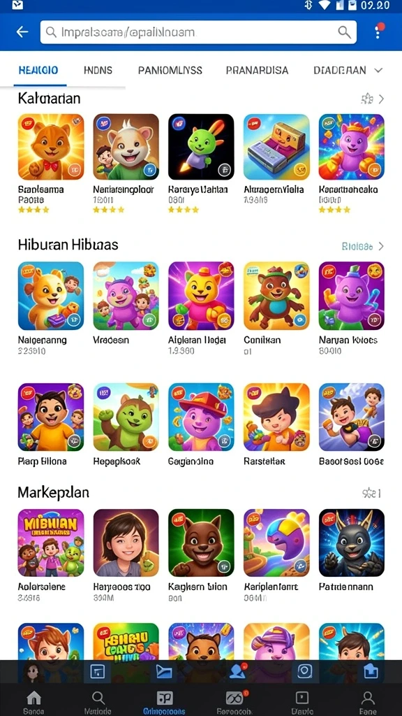 Tampilan antarmuka yang menarik dan mudah digunakan.