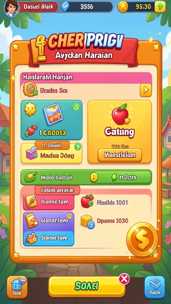 Mode permainan multiplayer yang seru dan interaktif.