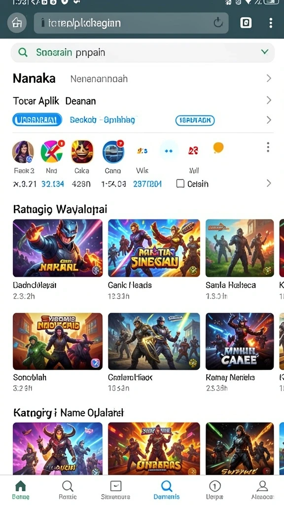 Tampilan antarmuka pengguna yang intuitif.