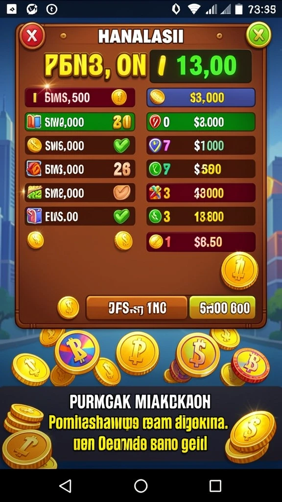 Screenshot salah satu permainan seru di FUNGAME777.