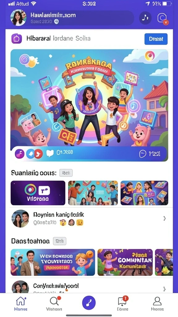 Antarmuka pengguna yang modern dan intuitif.