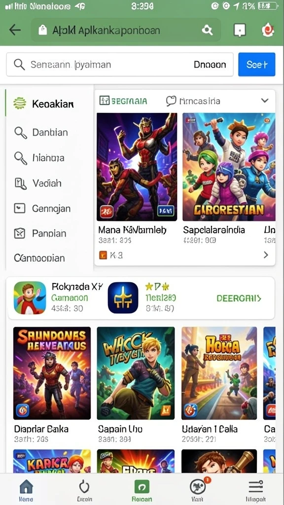 Karakter unik dengan kustomisasi beragam.