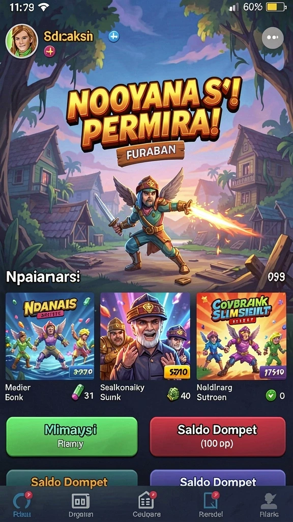 Promo menarik untuk pengguna baru.