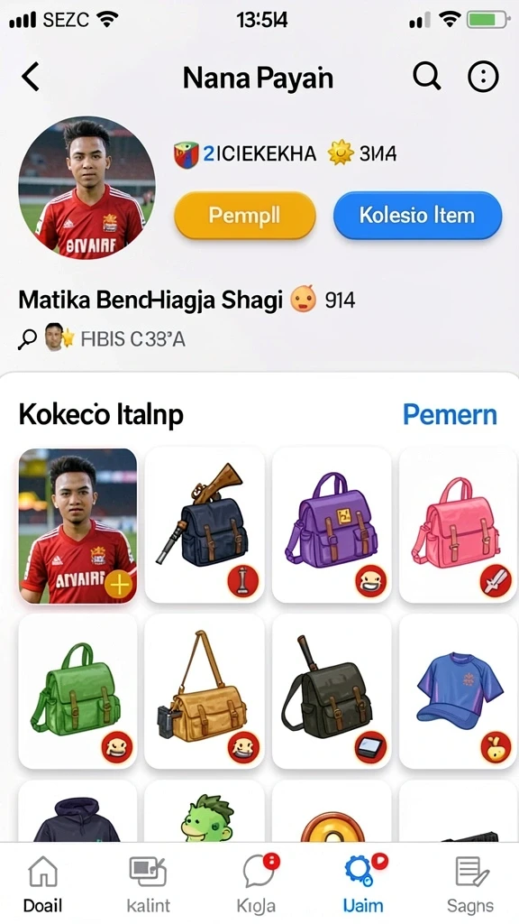 Tampilan antarmuka yang menarik dan user-friendly.