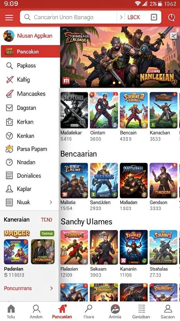 Grafis yang memukau dan dunia yang luas.