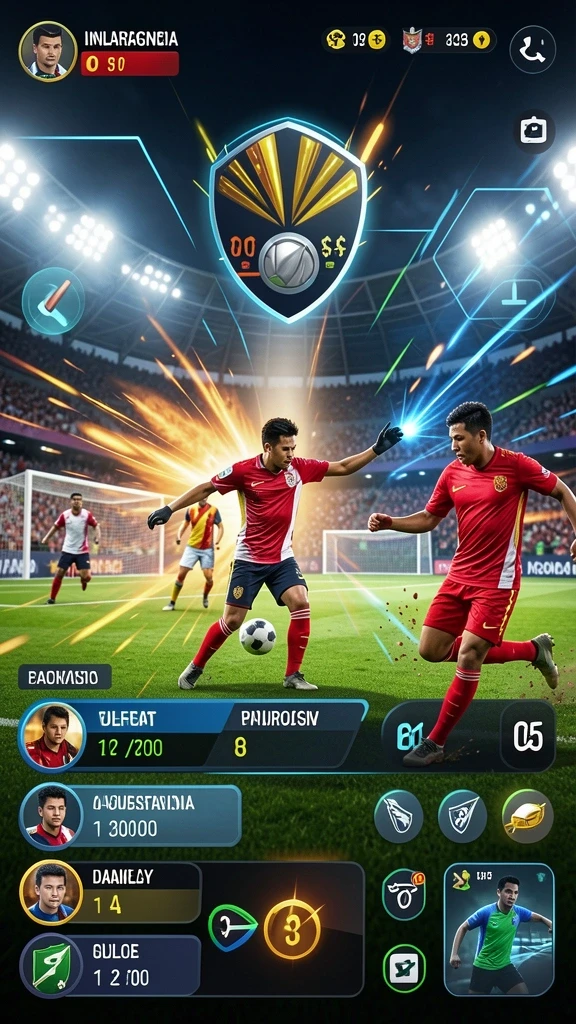 Berinteraksi dengan pemain lain di fitur multiplayer.