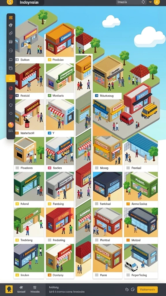 Screenshot level yang menampilkan tantangan menegangkan di LTDTOTO.