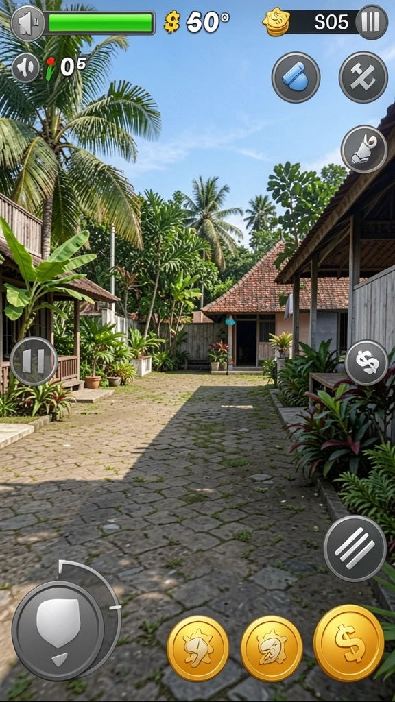 Tampilan awal aplikasi yang menarik dan modern.