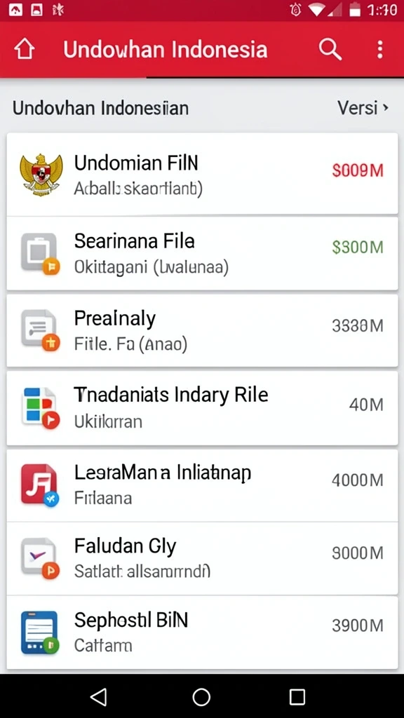 Berbagai jenis permainan slot yang penuh warna.