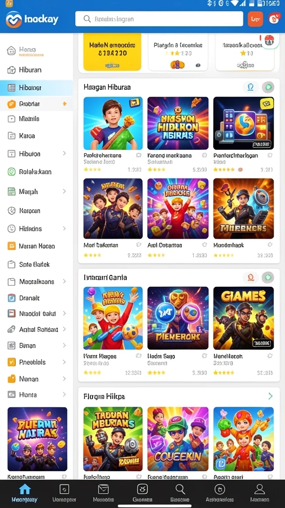Tangkapan layar yang menunjukkan gameplay yang mendebarkan.