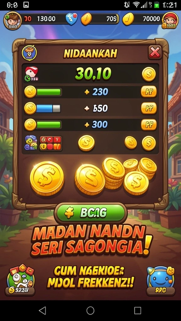 Bonus menarik membuat bermain semakin mengasyikkan.