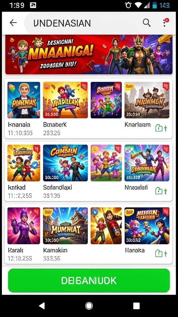 Antarmuka pengguna yang intuitif dan menarik.