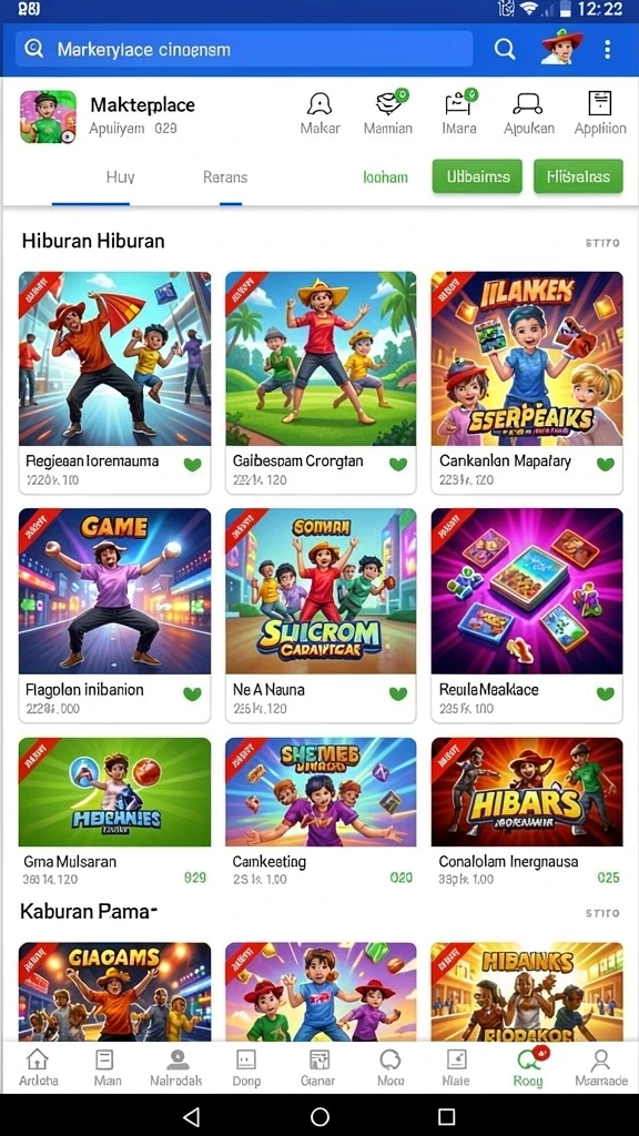 Tangkapan layar menunjukkan fitur leaderboard untuk bersaing.
