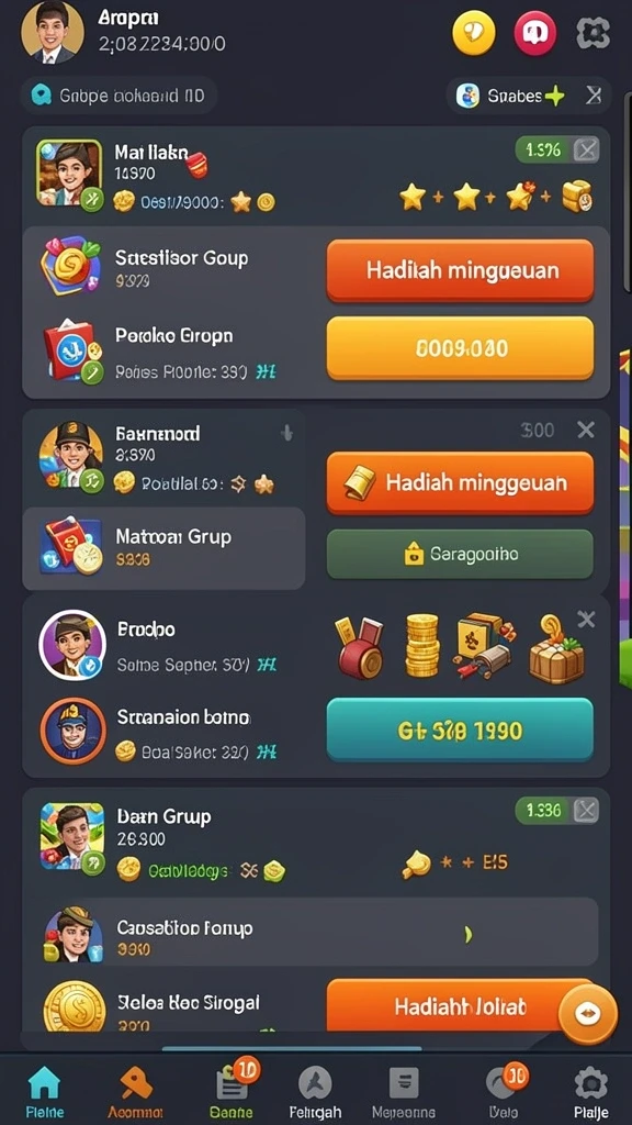 Tampilan antarmuka yang menarik dan mudah digunakan.
