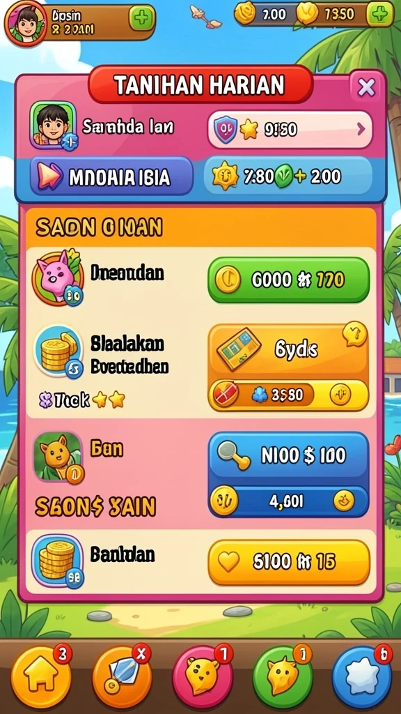 Tampilan menarik dengan karakter yang menawan.