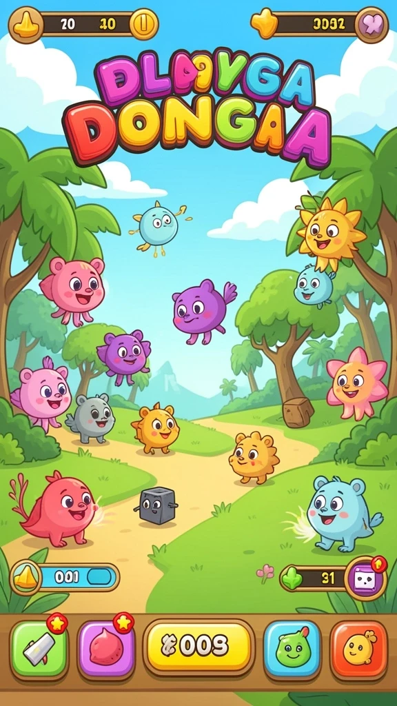 Gameplay seru dengan berbagai tantangan menarik.