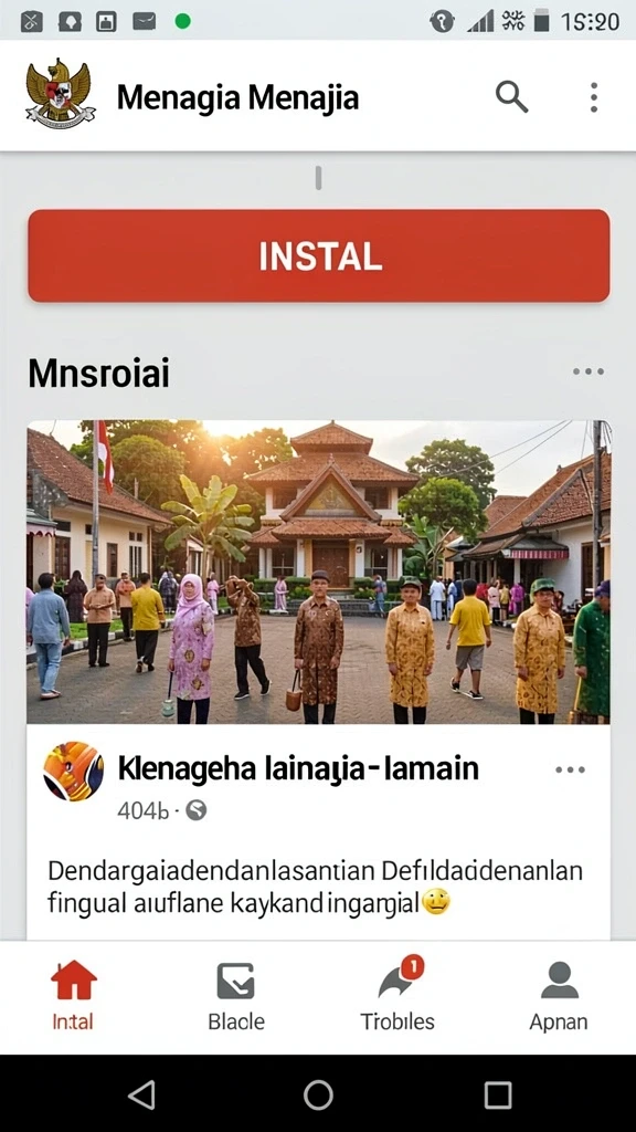 Tampilan antarmuka yang ramah pengguna.