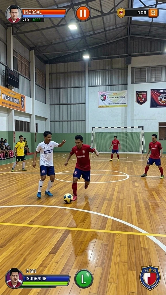 Tampilan antarmuka yang modern dan menarik.